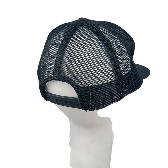 Vintage Nissin Davey Allison Snapback Baseball Hat Cap #28 OSFA Blue NASCAR - Picture 11 of 16